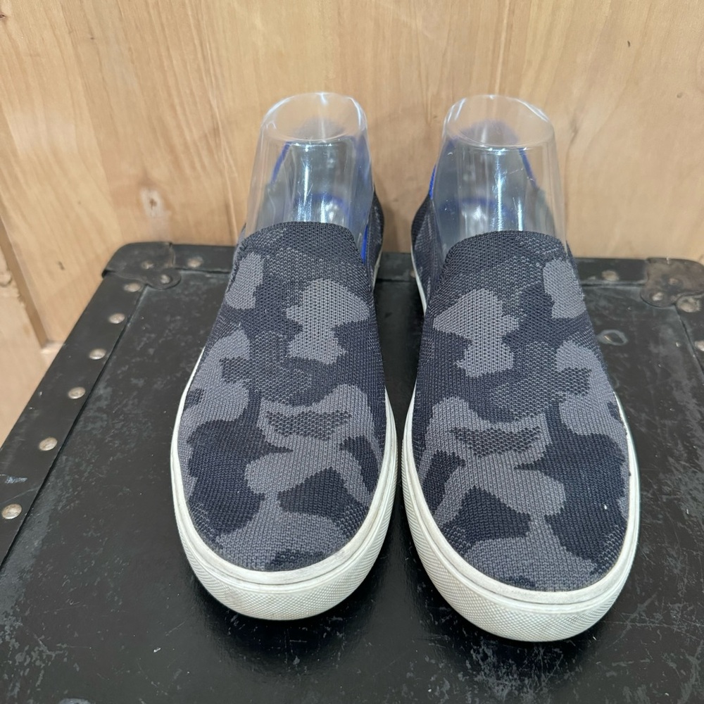 Rothy’s The Orginal Slip On Sneaker Size 8.5 Navy Camo - Picture 3 of 15